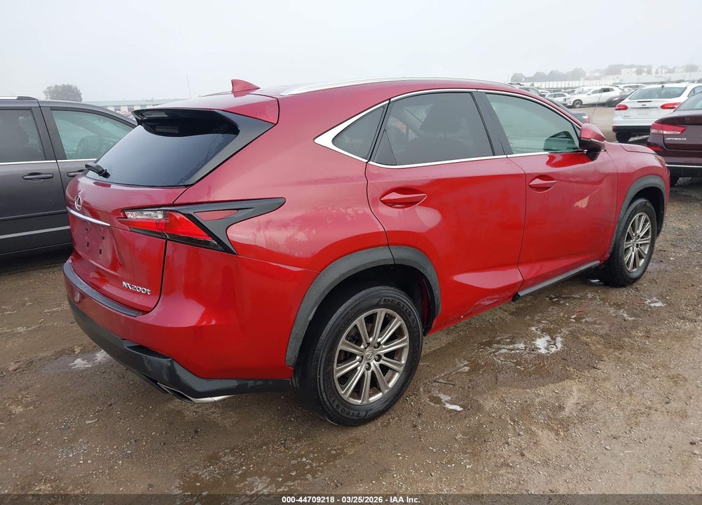2016 LEXUS NX 200T VIN: JTJYARBZ7G2042998