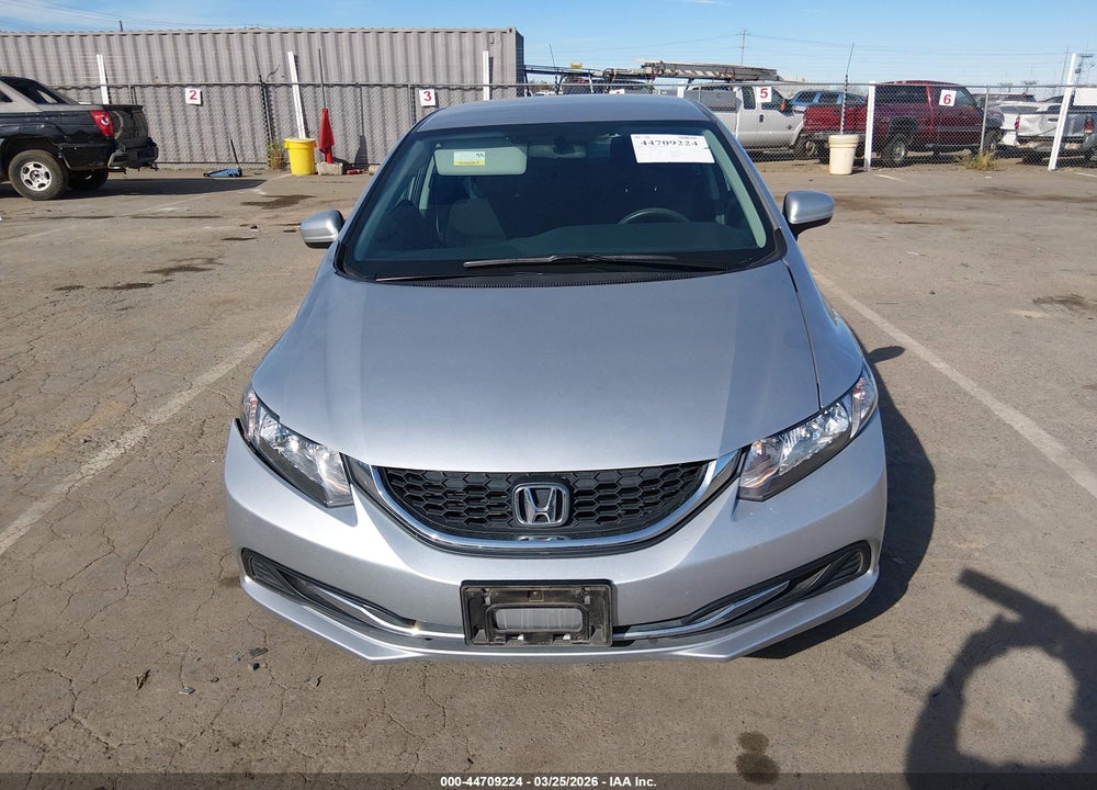 2014 HONDA CIVIC LX VIN: 19XFB2F55EE209459