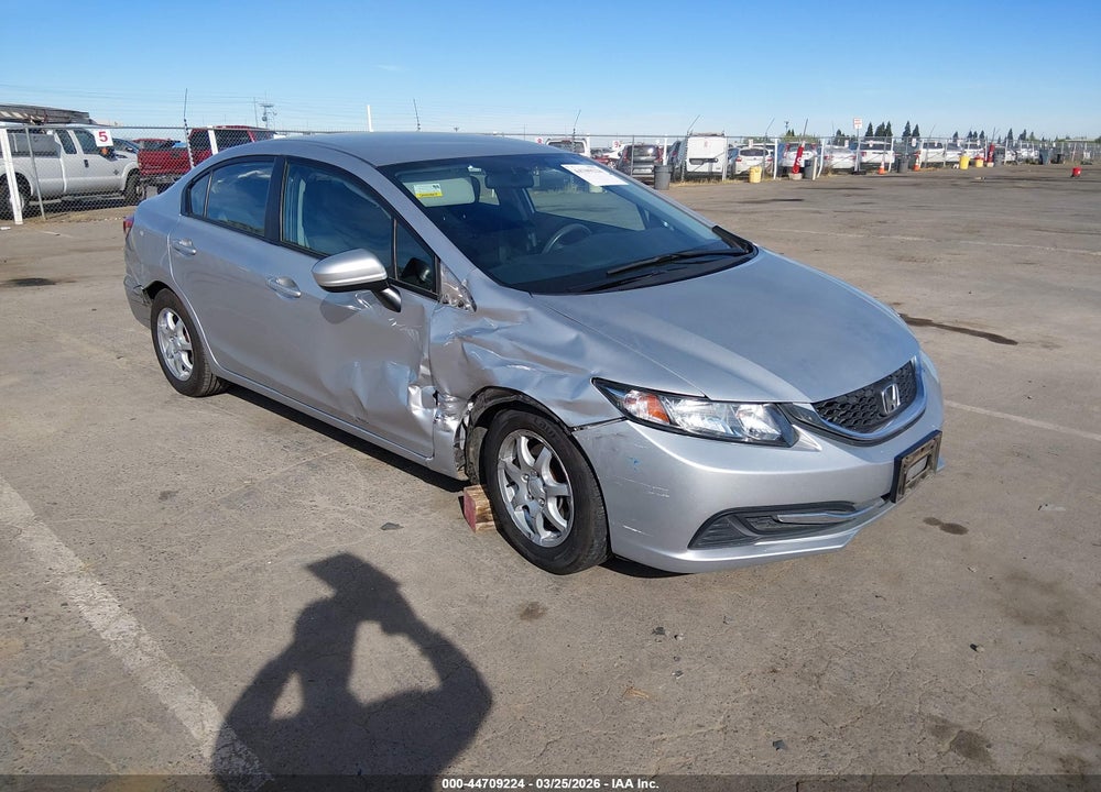 2014 HONDA CIVIC LX VIN: 19XFB2F55EE209459
