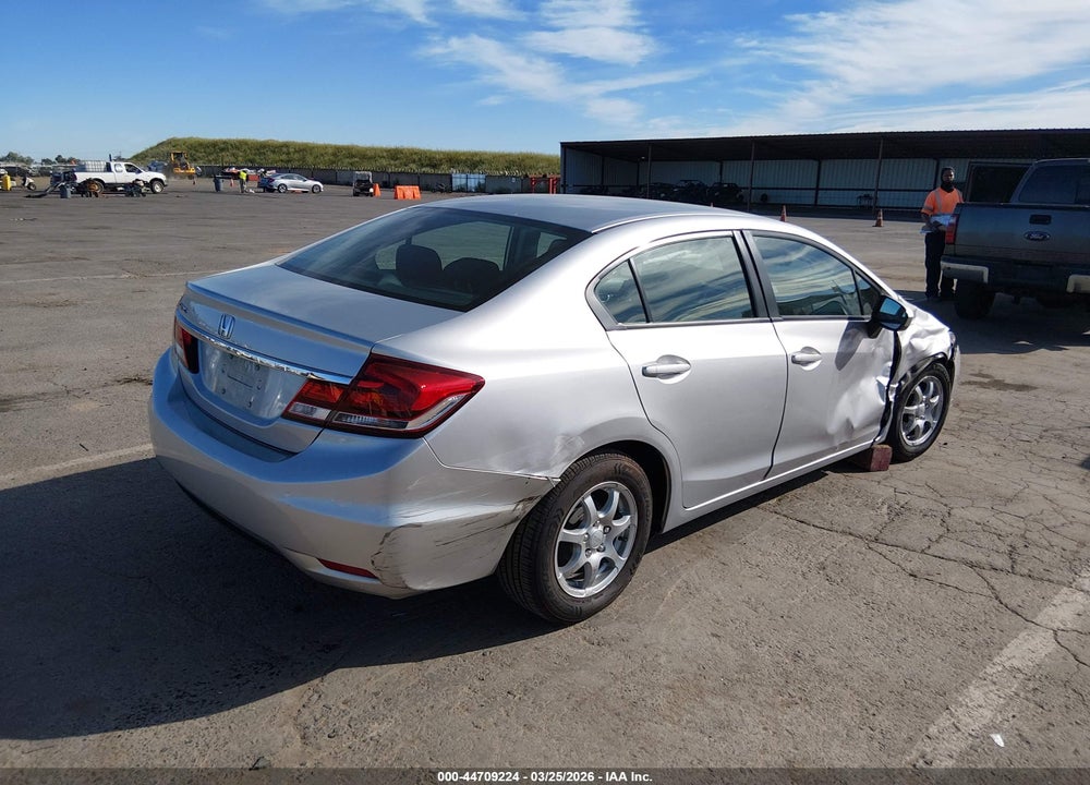 2014 HONDA CIVIC LX VIN: 19XFB2F55EE209459