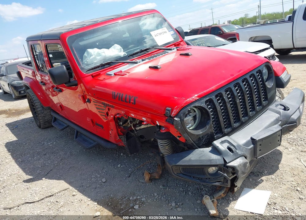 2022 JEEP GLADIATOR VIN: 1C6HJTAG2NL176977