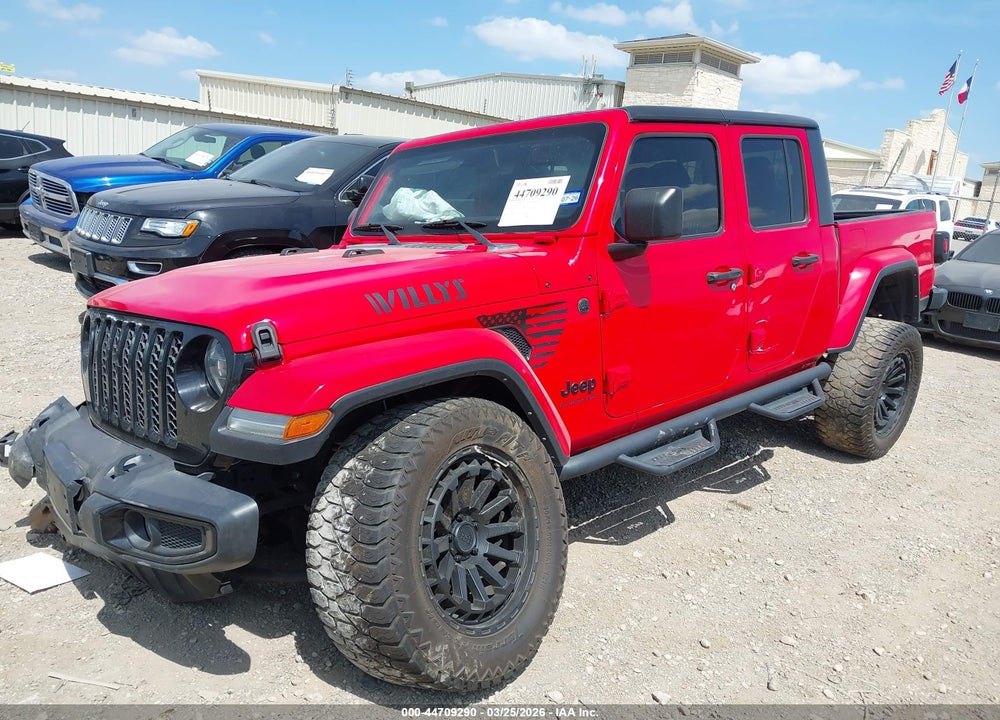 2022 JEEP GLADIATOR VIN: 1C6HJTAG2NL176977