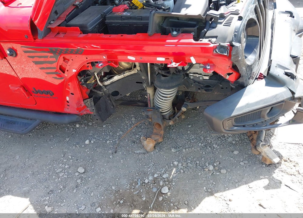 2022 JEEP GLADIATOR VIN: 1C6HJTAG2NL176977