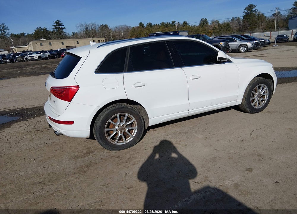 2012 AUDI Q5 2.0T PREMIUM VIN: WA1LFAFP1CA075725