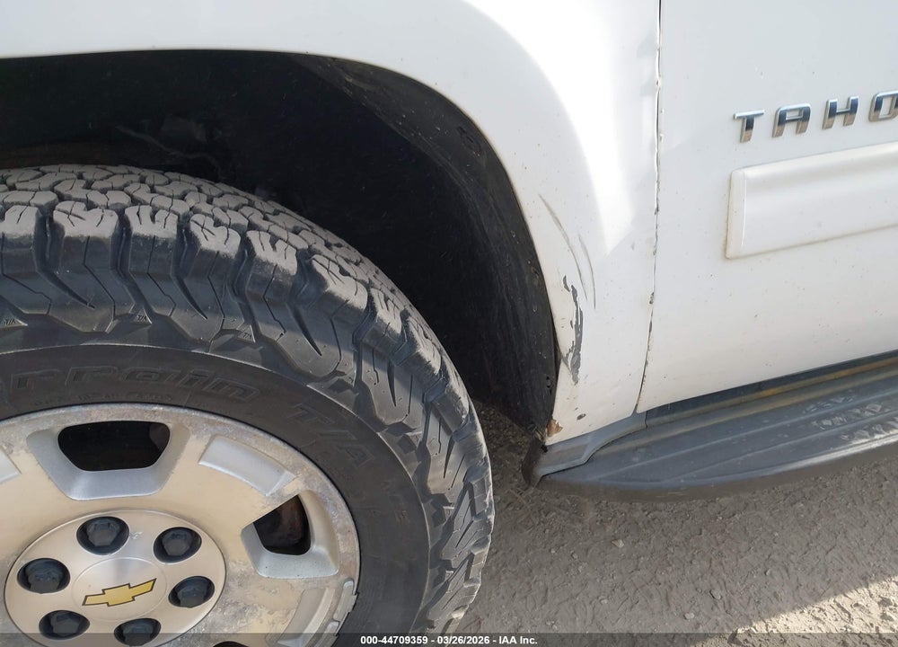 2012 CHEVROLET TAHOE LS VIN: 1GNSKAE07CR186337