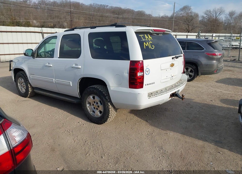 2012 CHEVROLET TAHOE LS VIN: 1GNSKAE07CR186337