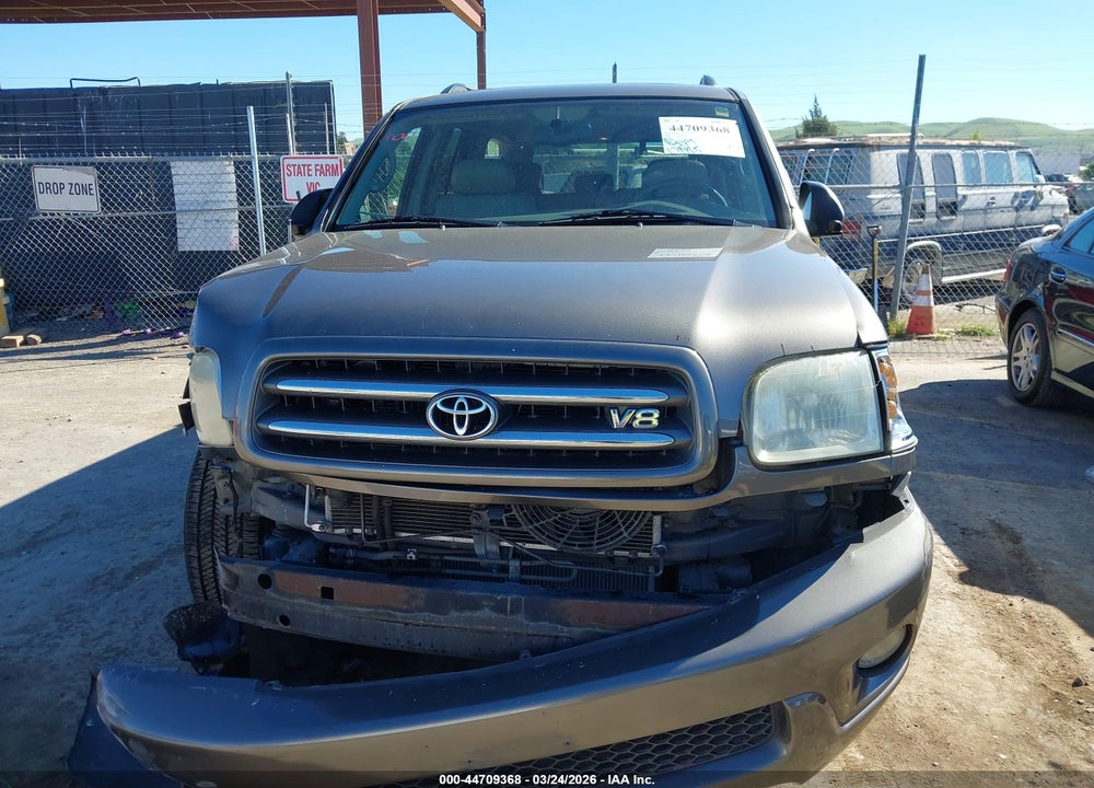 2003 TOYOTA SEQUOIA LIMITED V8 VIN: 5TDBT48A63S181885