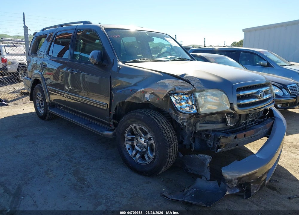 2003 TOYOTA SEQUOIA LIMITED V8 VIN: 5TDBT48A63S181885