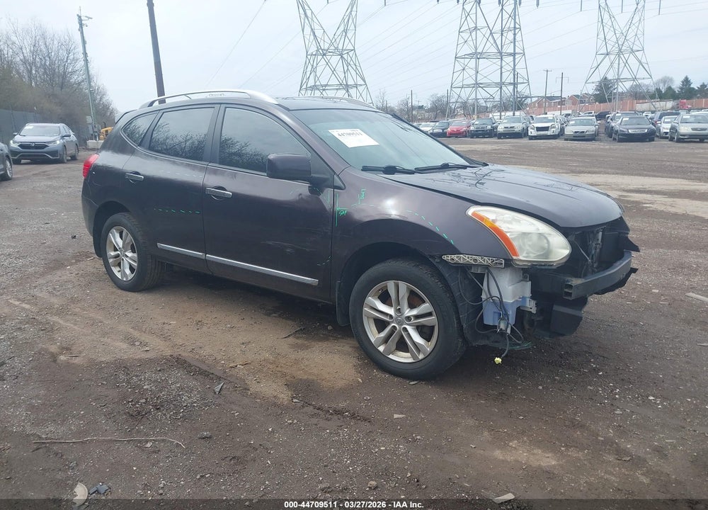 2013 NISSAN ROGUE SV VIN: JN8AS5MV2DW629526