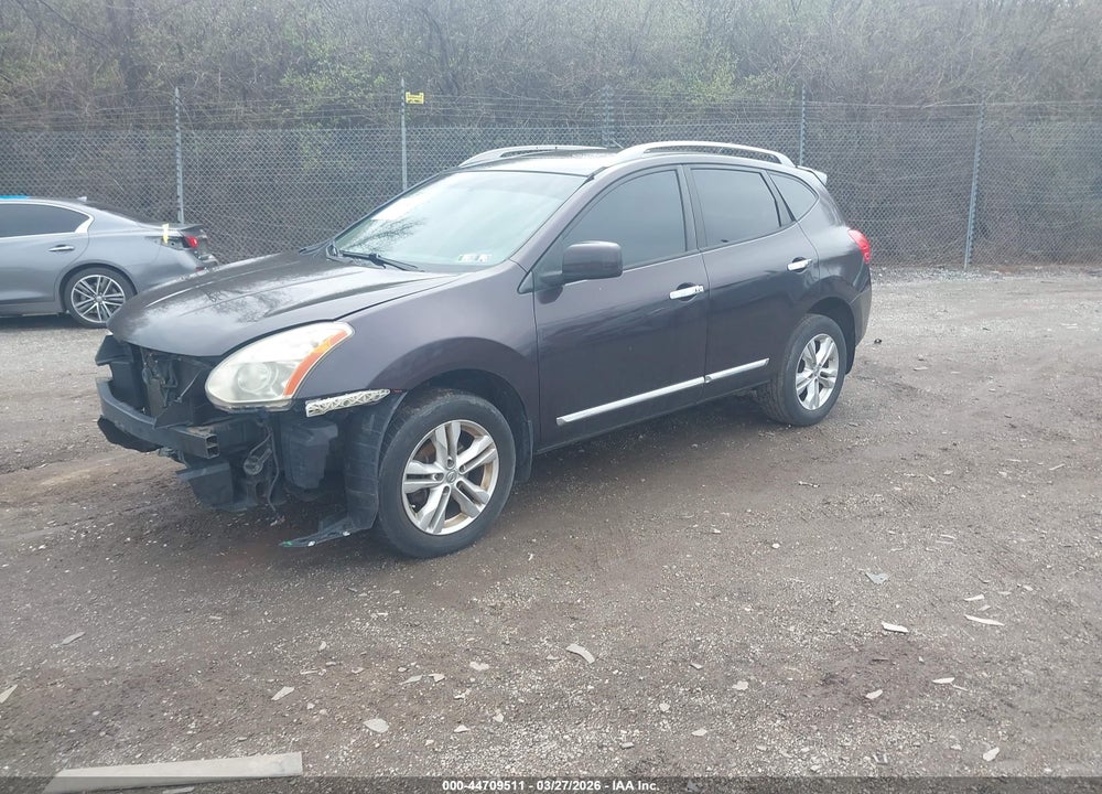 2013 NISSAN ROGUE SV VIN: JN8AS5MV2DW629526