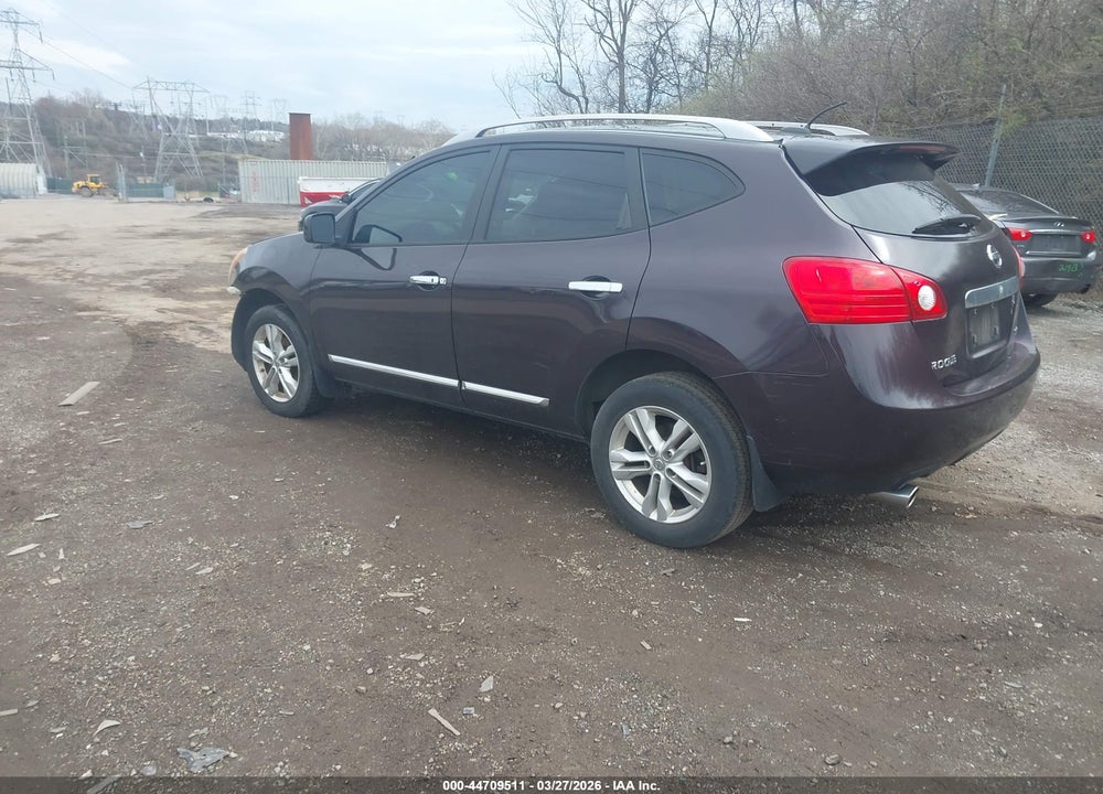 2013 NISSAN ROGUE SV VIN: JN8AS5MV2DW629526