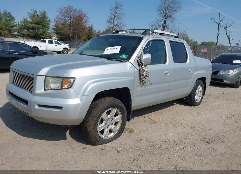 2006 HONDA RIDGELINE RTL VIN: 2HJYK16586H556367