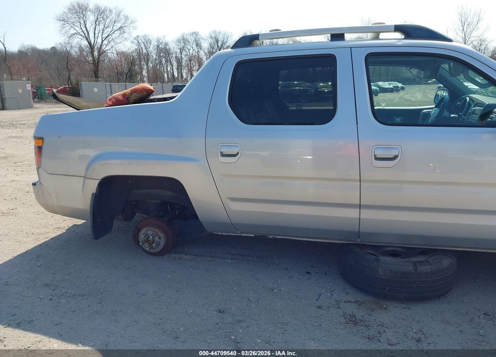 2006 HONDA RIDGELINE RTL VIN: 2HJYK16586H556367