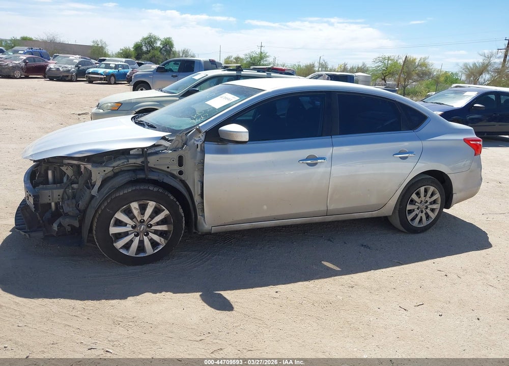 2019 NISSAN SENTRA S VIN: 3N1AB7AP6KY386762