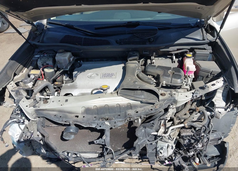 2013 LEXUS RX 450H VIN: JTJBC1BAXD2443470