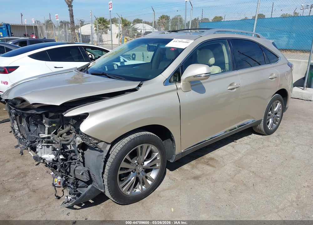 2013 LEXUS RX 450H VIN: JTJBC1BAXD2443470