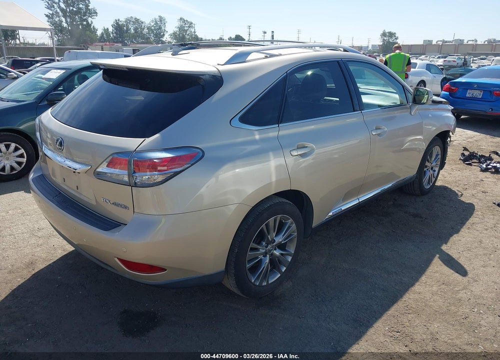 2013 LEXUS RX 450H VIN: JTJBC1BAXD2443470