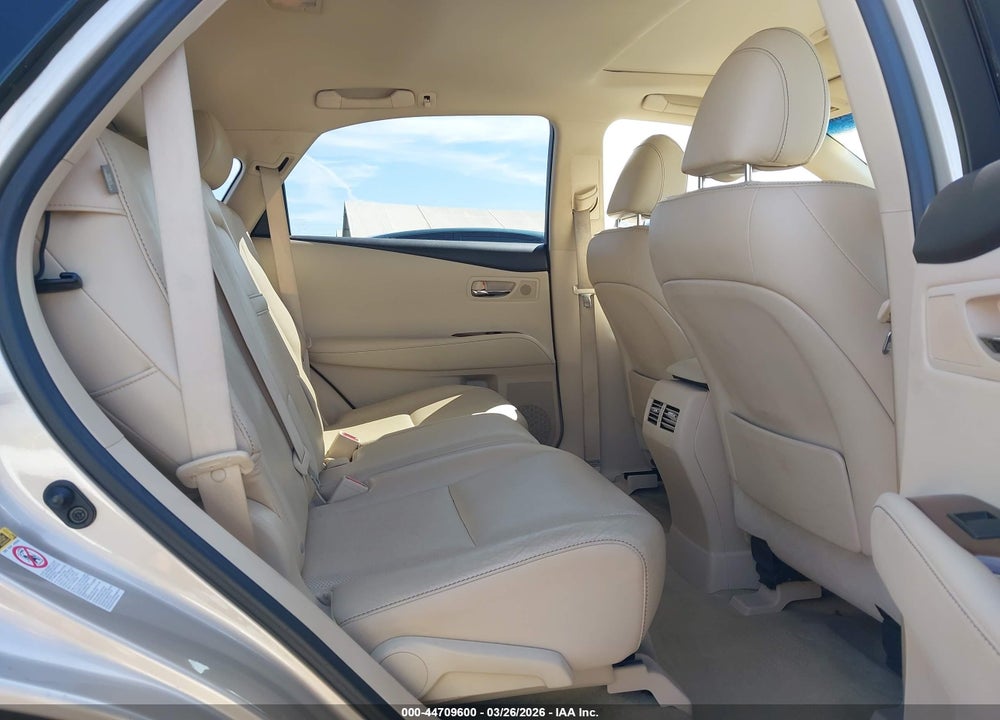 2013 LEXUS RX 450H VIN: JTJBC1BAXD2443470