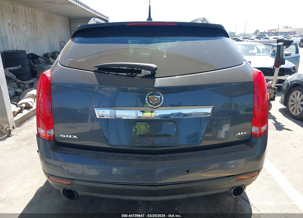 2012 CADILLAC SRX LUXURY COLLECTION VIN: 3GYFNAE39CS608966