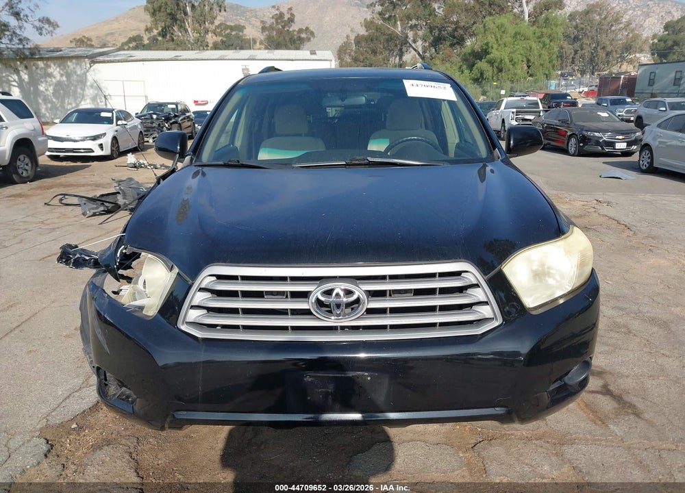2010 TOYOTA HIGHLANDER BASE V6 VIN: JTEZK3EH4A2104493