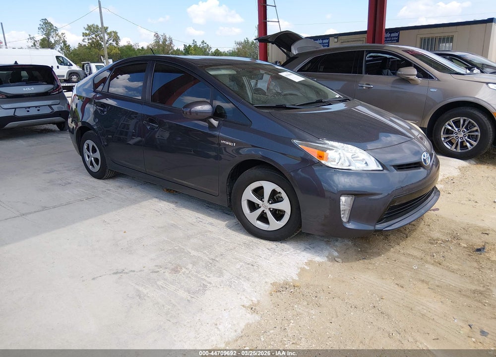 2013 TOYOTA PRIUS THREE VIN: JTDKN3DU0D1728510
