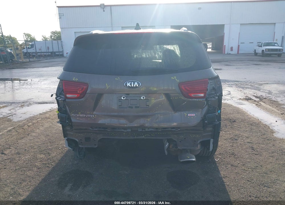 2019 KIA SORENTO 2.4L LX VIN: 5XYPG4A36KG458083