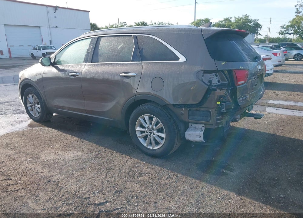 2019 KIA SORENTO 2.4L LX VIN: 5XYPG4A36KG458083