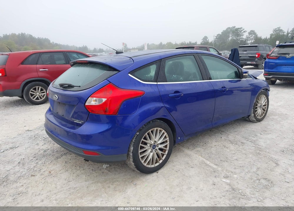 2014 FORD FOCUS TITANIUM VIN: 1FADP3N29EL396482