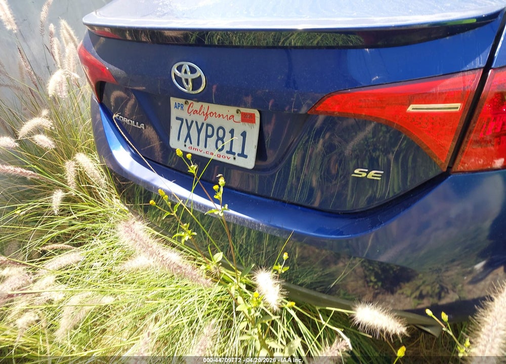 2017 TOYOTA COROLLA SE VIN: 5YFBURHE8HP619707