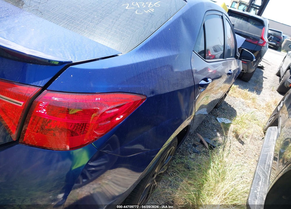 2017 TOYOTA COROLLA SE VIN: 5YFBURHE8HP619707