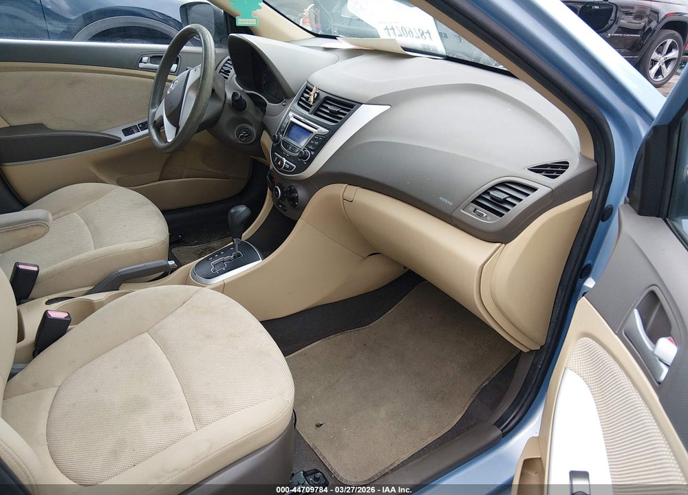 2012 HYUNDAI ACCENT GLS VIN: KMHCT4AE5CU251160