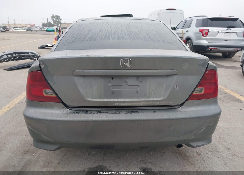 2001 HONDA CIVIC LX VIN: 1HGEM22541L032322
