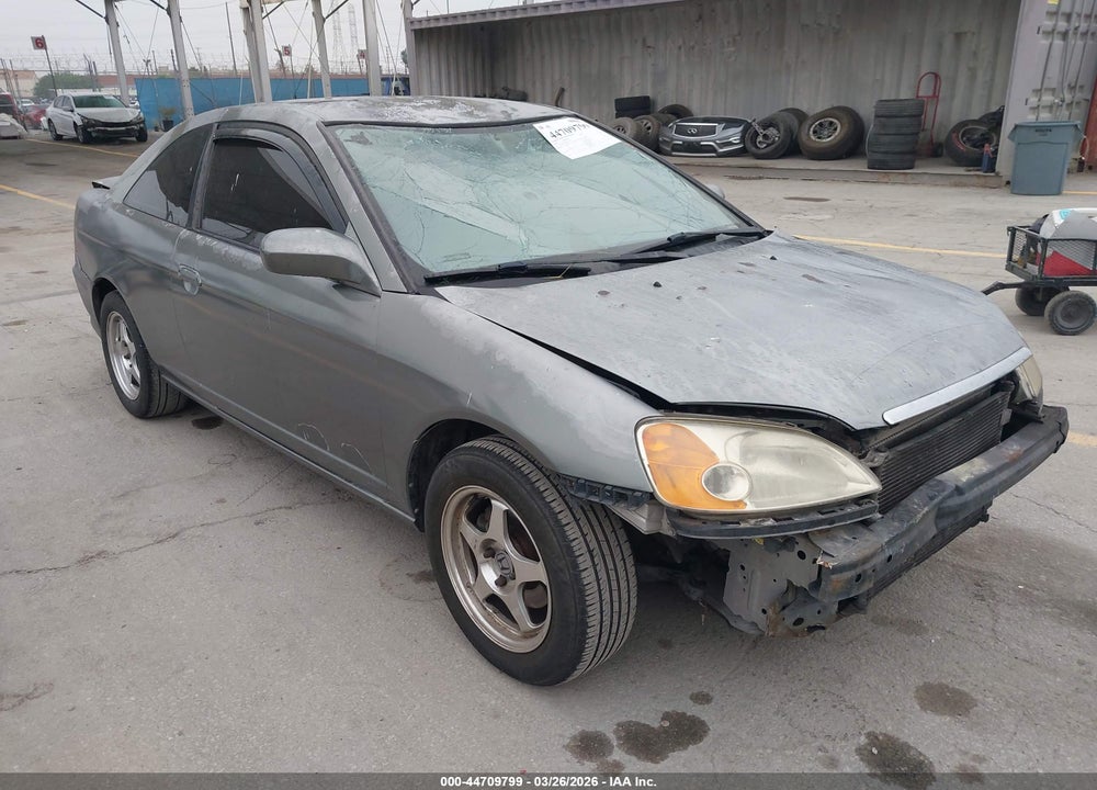 2001 HONDA CIVIC LX VIN: 1HGEM22541L032322