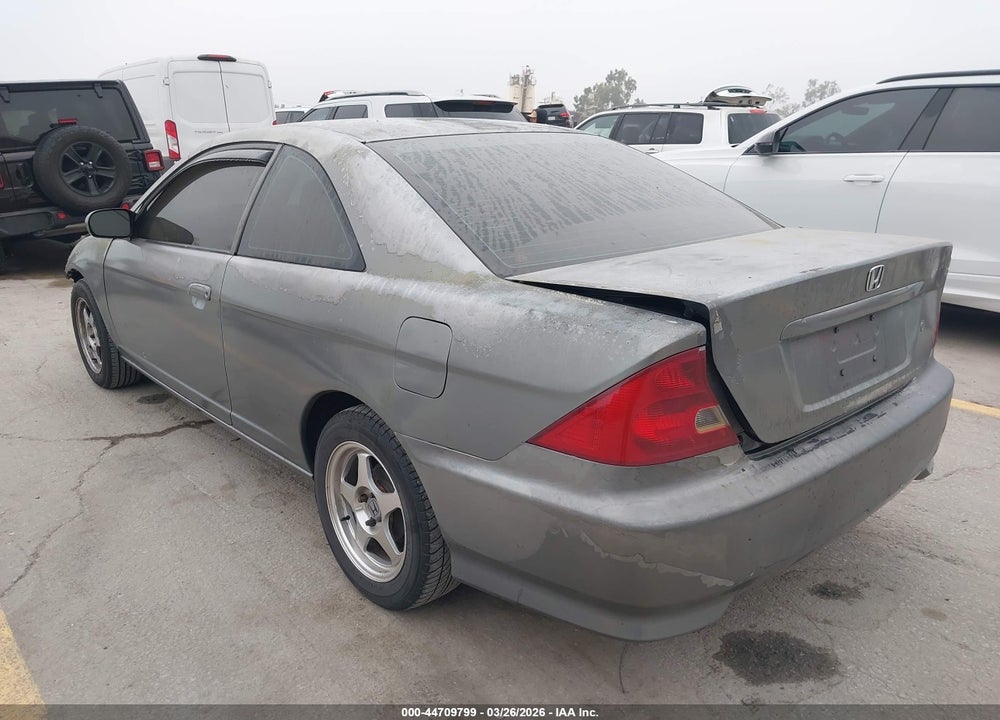 2001 HONDA CIVIC LX VIN: 1HGEM22541L032322