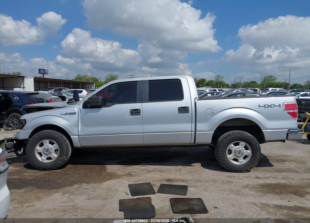 2013 FORD F-150 XLT VIN: 1FTFW1EF0DKF71574
