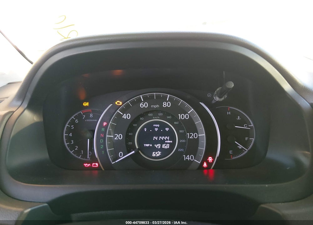 2014 HONDA CR-V EX-L VIN: 5J6RM3H76EL042042