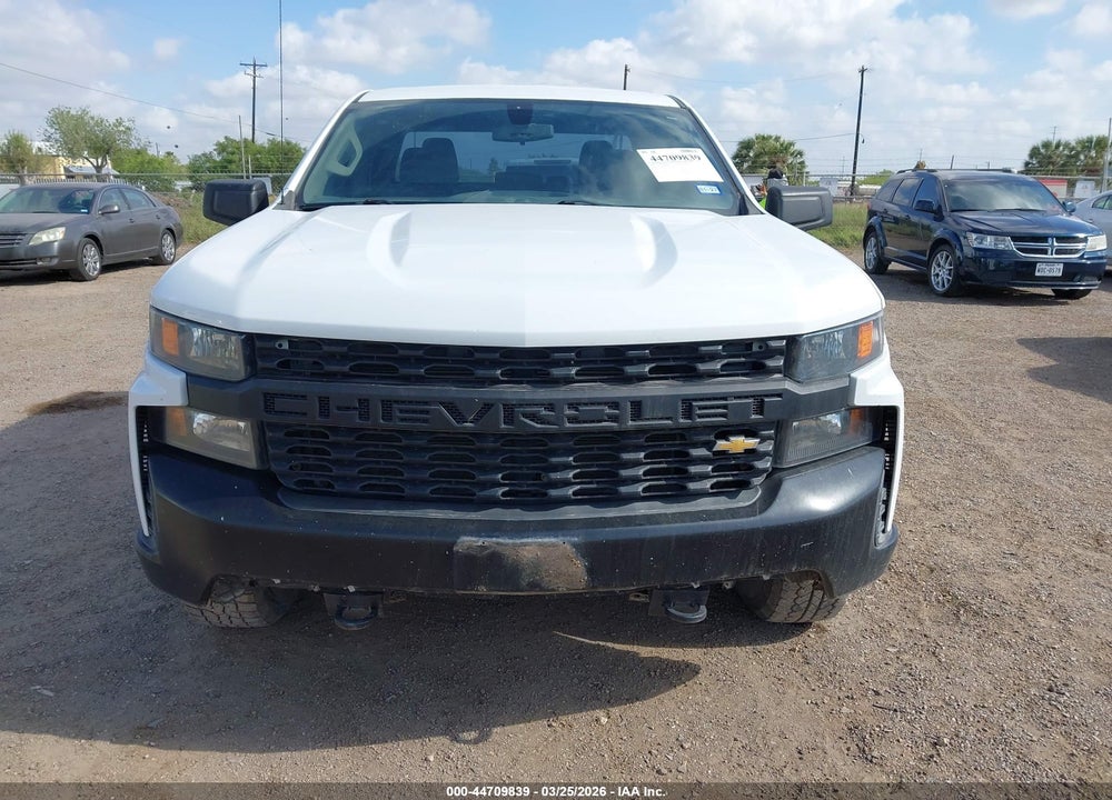 2020 CHEVROLET SILVERADO 1500 4WD  STANDARD BED WT VIN: 1GCRYAEF6LZ177669