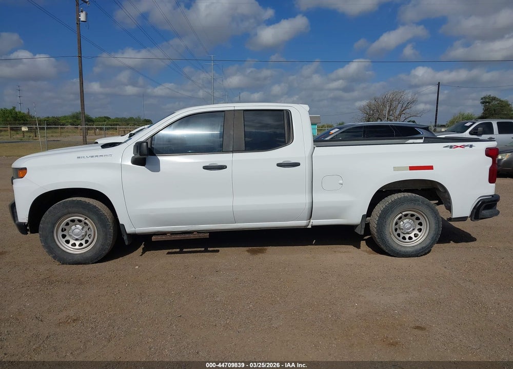 2020 CHEVROLET SILVERADO 1500 4WD  STANDARD BED WT VIN: 1GCRYAEF6LZ177669