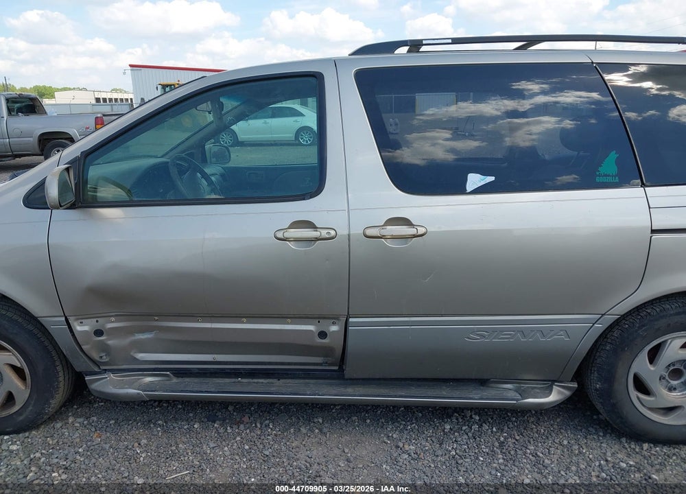 2003 TOYOTA SIENNA LE VIN: 4T3ZF13C33U525507