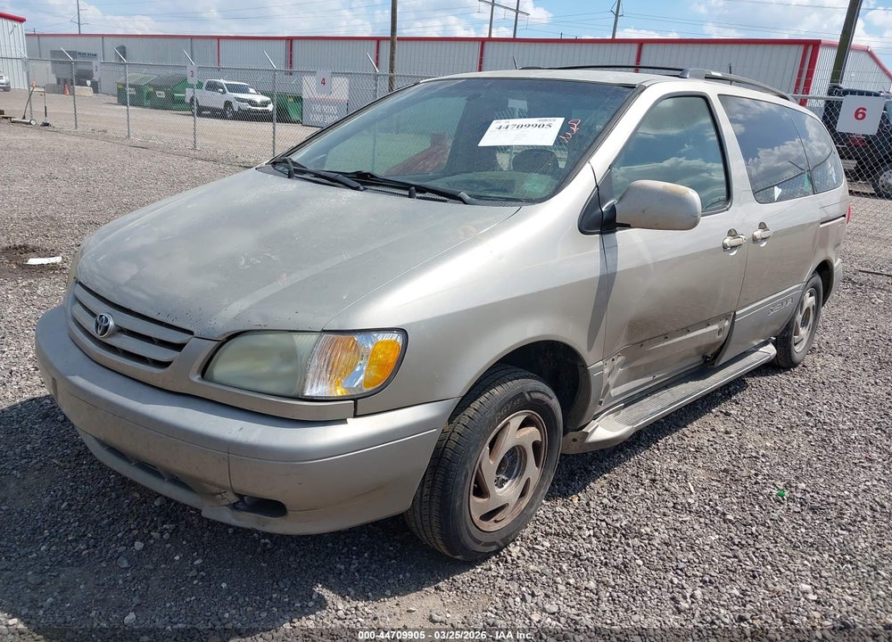 2003 TOYOTA SIENNA LE VIN: 4T3ZF13C33U525507