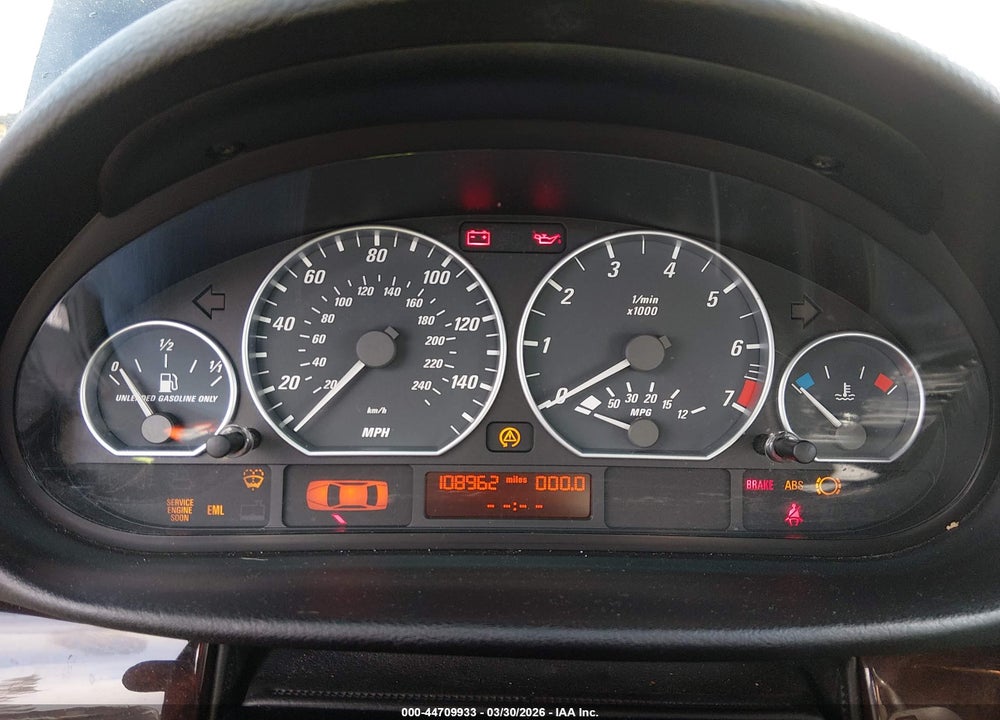 2004 BMW 330CI VIN: WBABW53444PJ95257