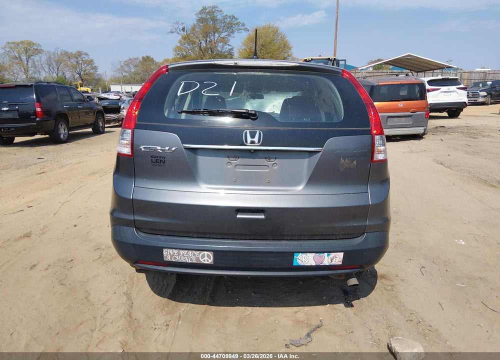 2013 HONDA CR-V LX VIN: 3CZRM3H39DG709811