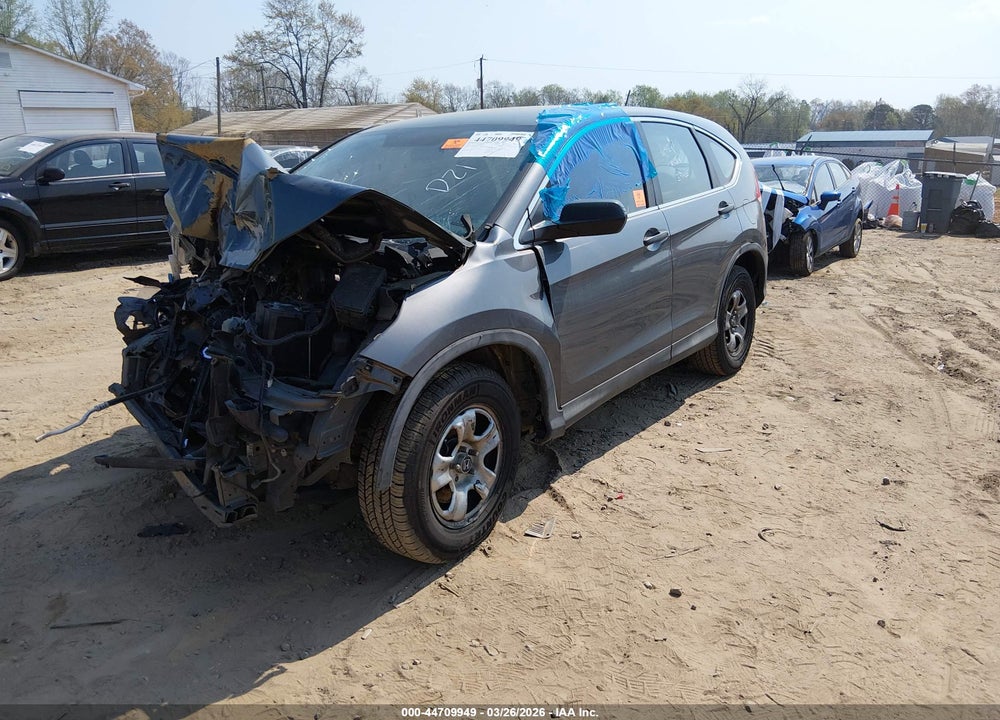 2013 HONDA CR-V LX VIN: 3CZRM3H39DG709811