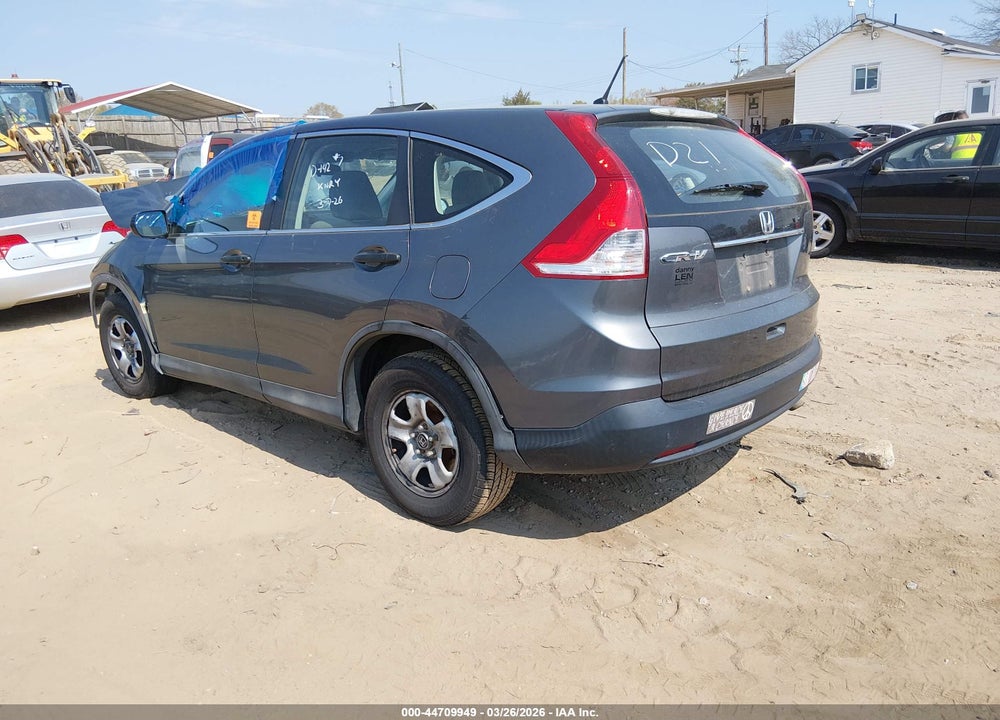 2013 HONDA CR-V LX VIN: 3CZRM3H39DG709811