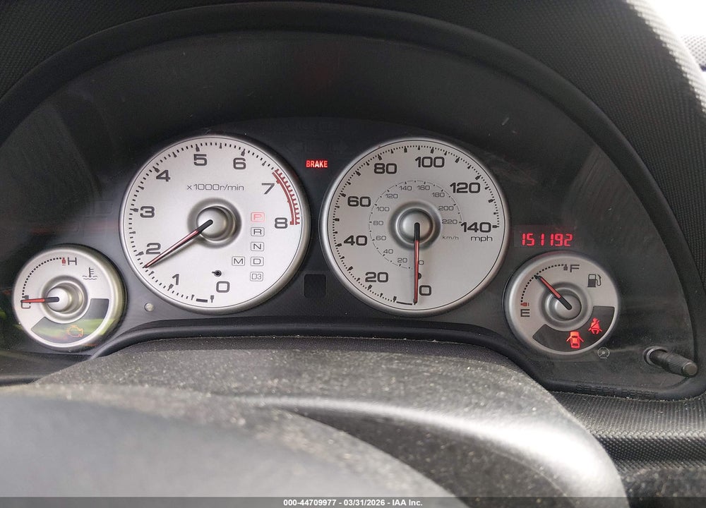 2004 ACURA RSX VIN: JH4DC54864S014550