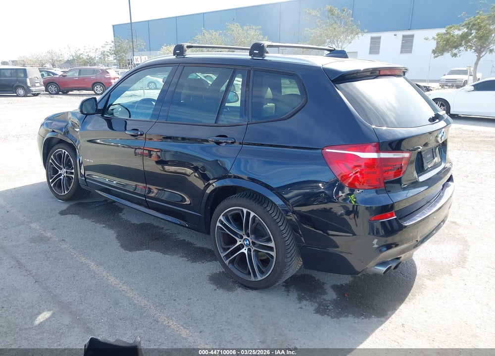 2016 BMW X3 XDRIVE28I VIN: 5UXWX9C50G0D93303