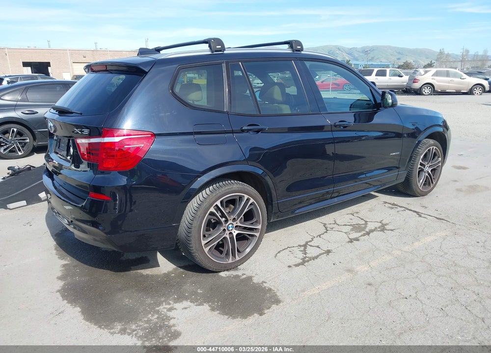2016 BMW X3 XDRIVE28I VIN: 5UXWX9C50G0D93303