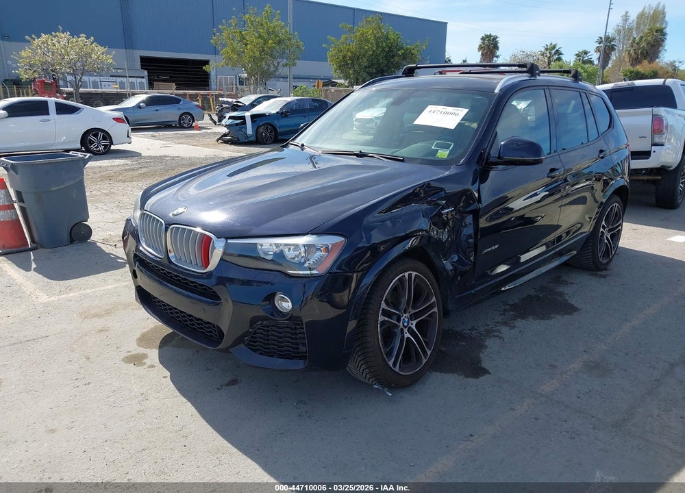 2016 BMW X3 XDRIVE28I VIN: 5UXWX9C50G0D93303
