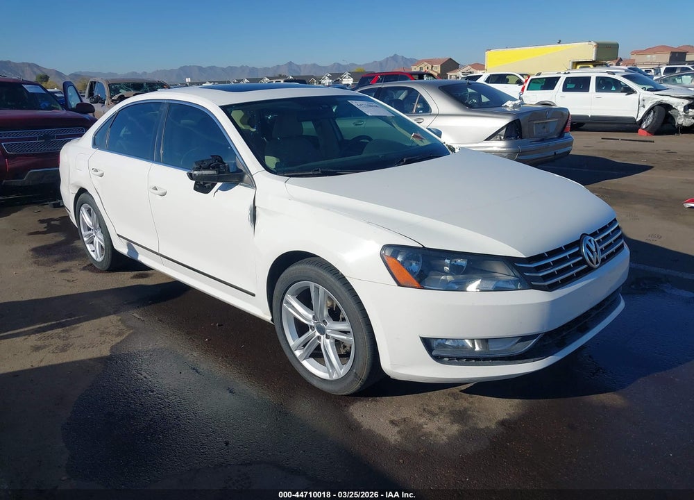 2013 VOLKSWAGEN PASSAT 2.0L TDI SEL PREMIUM VIN: 1VWCN7A35DC051138