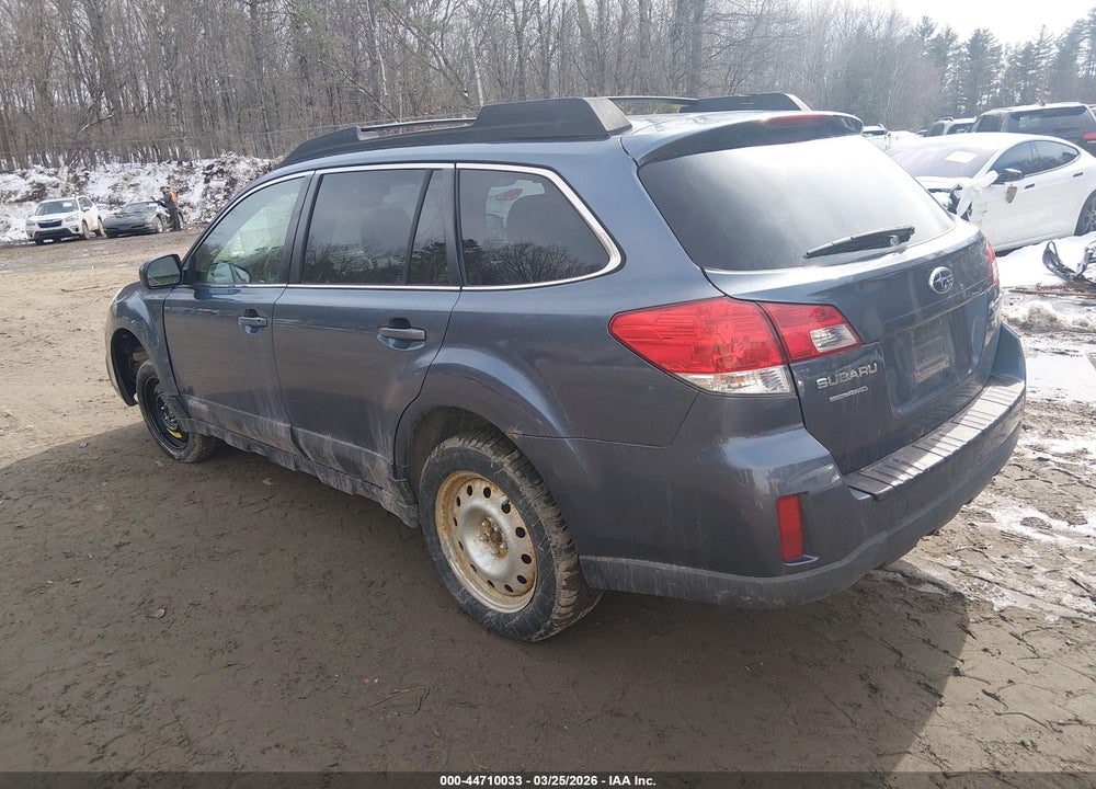 2013 SUBARU OUTBACK 2.5I PREMIUM VIN: 4S4BRBCC7D3203810